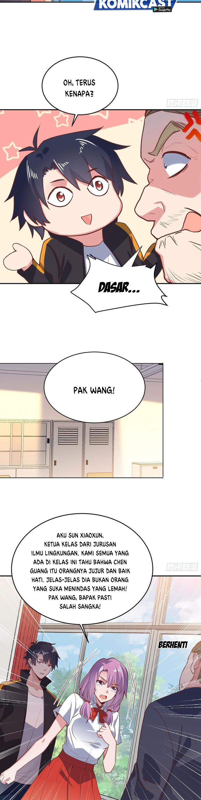 Carrying The Goddess Along Chapter 58 Gambar 16